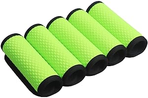 BAGSWEET Luggage Handle Wrap for Suitcase/Carry On/Backpacks-Neoprene Luggage Handle Wraps Bright Luggage Identifiers/Tags/Spotter/Markers Travel Accessories/Essentials-Green