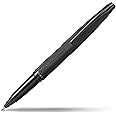 Cross ATX Refillable Rollerball Pen Presented in a Luxury Gift Box - Medium Point, Black Ink, Sandblasted Black