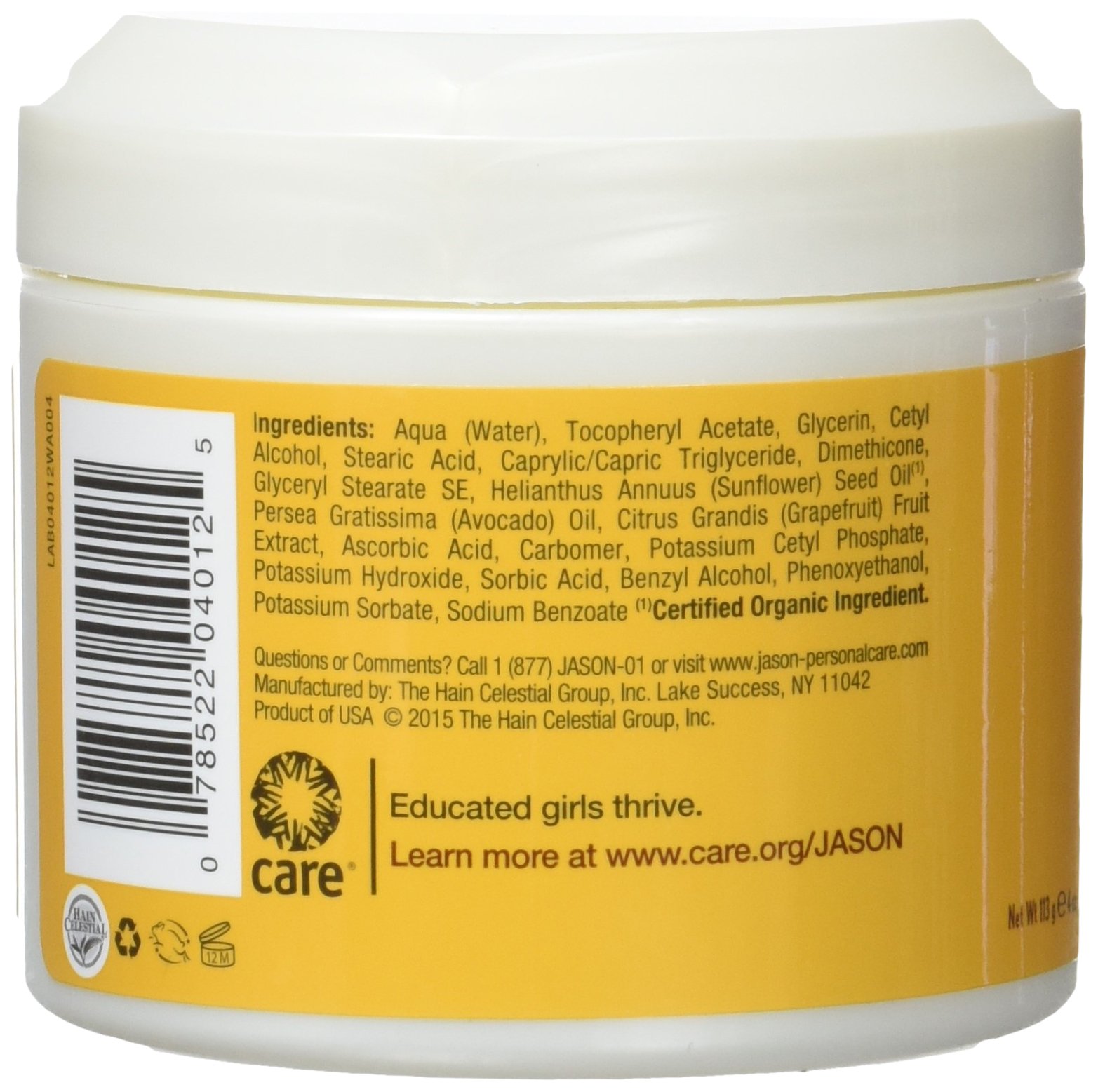 JASON Age Renewal Vitamin E 25,000 IU Moisturizing Crème, 4 oz