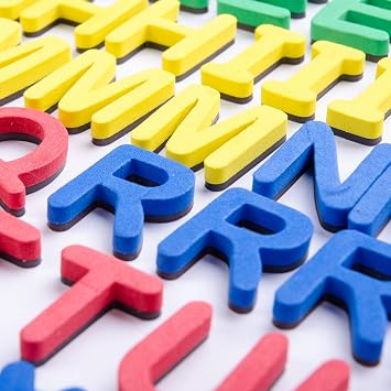 Galoxee Magnetisches Alphabet Mit Tafel 119 Magnet Buchstaben