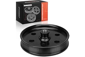 A-Premium Power Steering Pump Pulley Compatible with Ford & Lincoln & Mercury - 1980-2006 - Aerostar, Bronco, Country Squire,