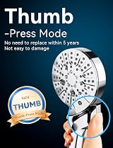 Magichome 6 Mode High Pressure Shower Head with One-Touch Mode Switch view 4