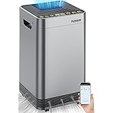 Nuwave OxyPure Zero Plus Air Purifier, Save on Filter Replacements, Covers up to 3210ft² Large Room with Powerful Motor, Captures 99.99% of Particles, Dust, Smells, Sleep Mode for Bedroom