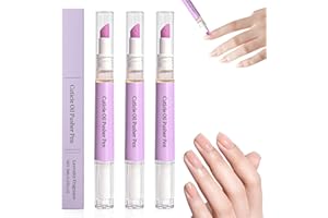 3PCS Cuticle Pusher Oil Pen - 2026 New Sassy Ceramic Tip Cuticle Remover Pens, 2-in-1 Nail Care Tool Moisturizer & Pusher for