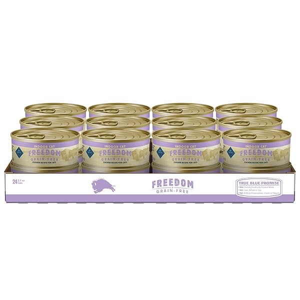 BLUE BUFFALO FREEDOM GRAIN-FREE ADULT WET CAT FOOD,...