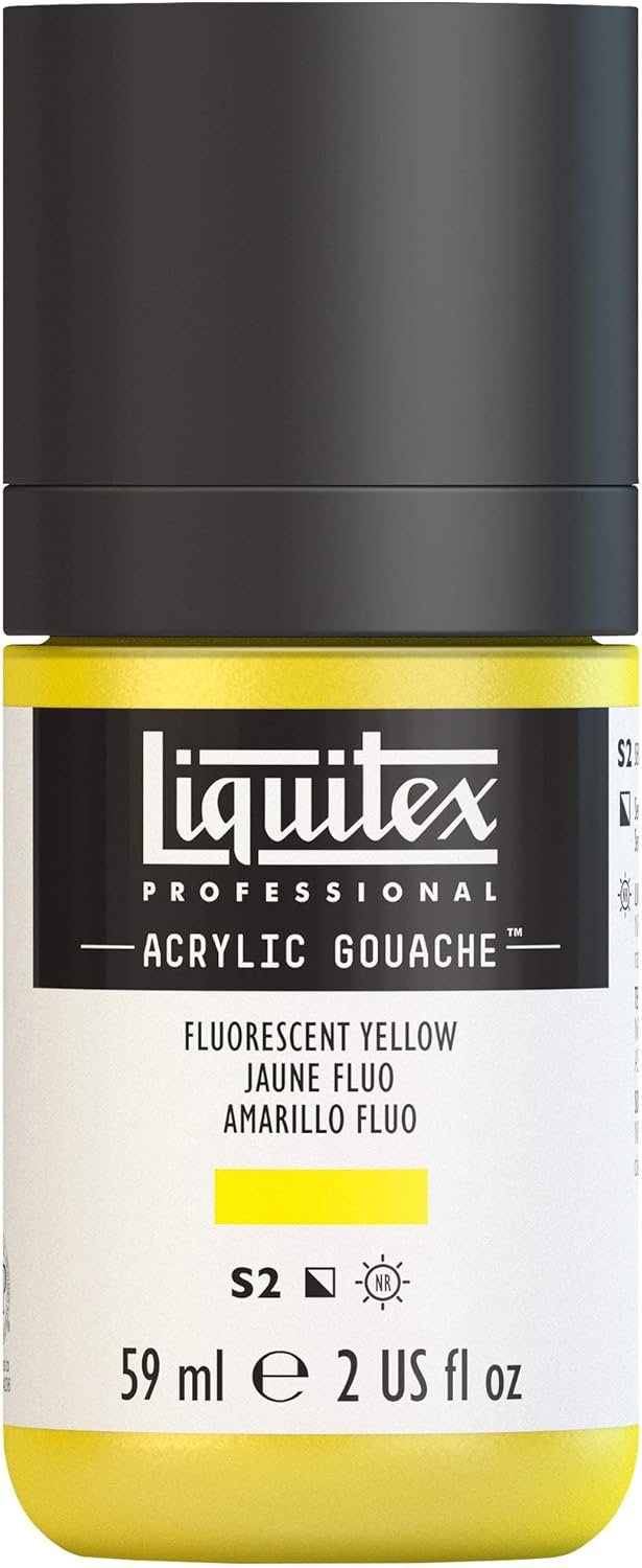 Liquitex 2059981 peinture, Acrylique, Jaune Fluo, Tube 59 ml Amazon.fr