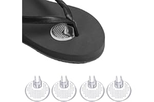 Apvok 2 Pairs Silicone Thong Sandal Toe Protectors Flip Flop Gel Toe Guards Cushion Pain Prevention and Non-Slip Cushions Between Toe for Sandals Clear