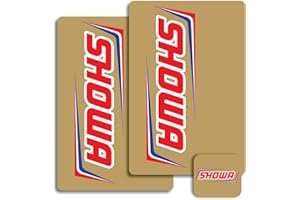 GENERIC SHOWA Factory Fork Suspension Decals Stickers Shock Red Blue