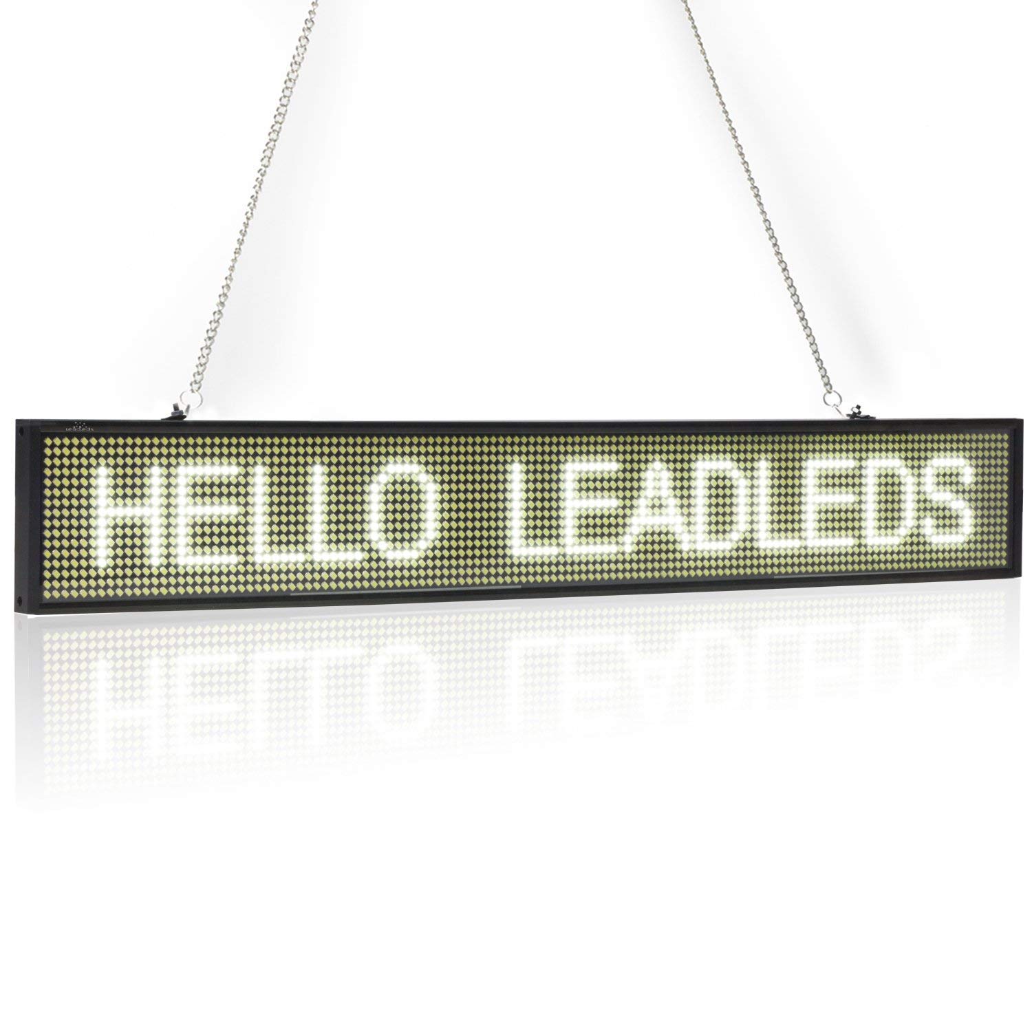 Leadleds 26" White Light Sign Message Display Board, Multi