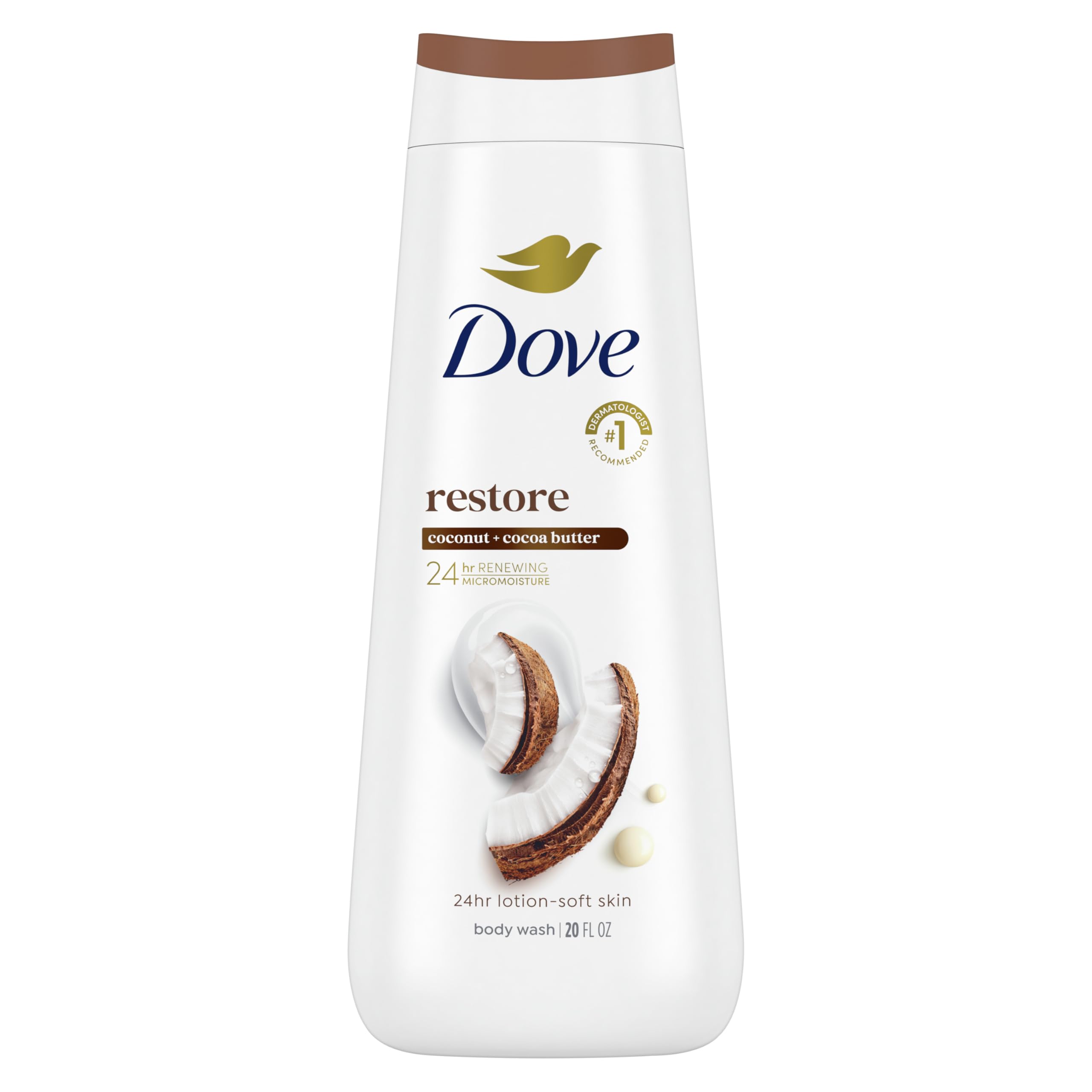 Dove Purely Pampering Body Wash, Coconut Milk with Jasmine Petals 22 oz by Dove