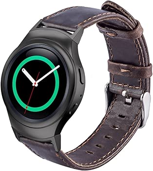Pulsera para Gear S2, MroTech correa para reloj de piel de ...