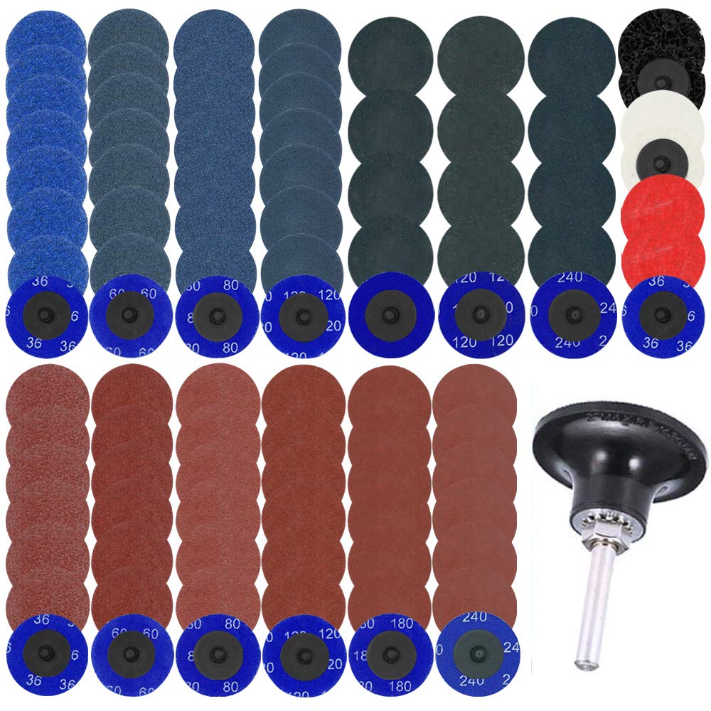 1/4 die Grinder, Paint Sander Sanding Discs for Angle Grinder 2 inch Die Grinder Sanding Discs