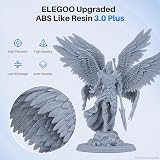 ELEGOO ABS Like Resin 3.0 Plus Grey 2000g High Precision Lower Shrinkage view 2