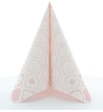 Sovie HORECA Airlaid Servietten CASCADE – Grau, 40x40 Cm, 1/4 Falz, 50 Stück, Barockes Design