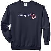 Dodge SRT Hellcat Stars and Stripes Comfort Colors Adult Sweatshirt