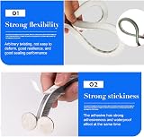 wordmouk 10m Self-Adhesive Brush Seal Strip 9x5mm White Window Door Weather view 2