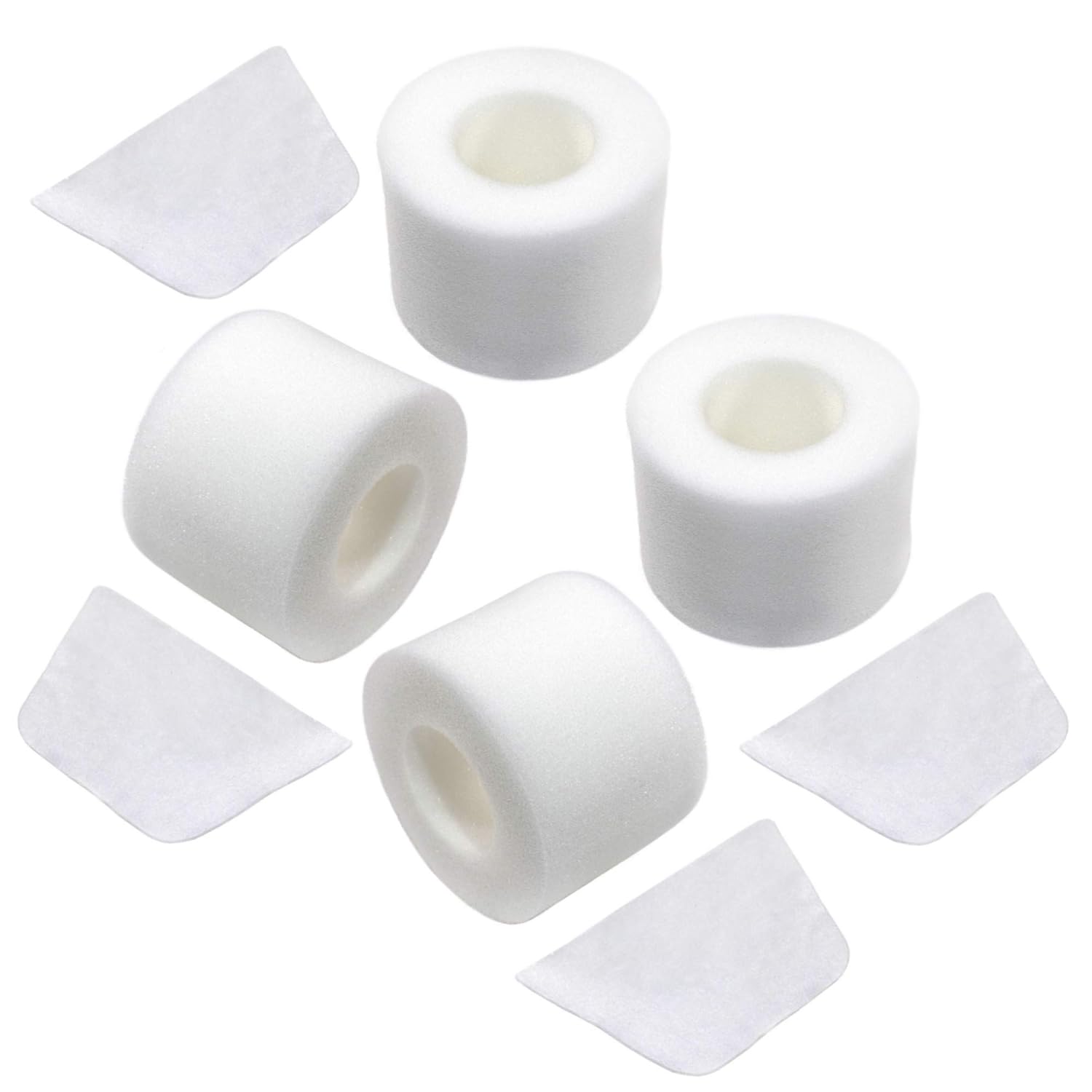 HQRP 4-Pack Filter Kit for Shark ION Rocket X30 X40 Ultra-Light Cordless Stick Vacuum IR70 IR100 IR101 IR141 IR142, XPREMF100 & XPSTMF100 Replacement + HQRP Coaster