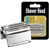 52S Series 5 Electric Shaver Replacement Head for Men Razor Shaving Blades Compatible with 52S Replacement Electric Shaver Heads Braun Series 5: 5090/5190cc, 5040/5140s, 5030s, 5147s, 5145s