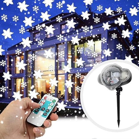 Proyector de luz LED de Halloween, proyector de luz de Navidad con ...