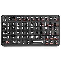 Rii X8 Mini Wireless Keyboard With Touchpad - RGB Backlit Portable Keyboard For TV Box & PC