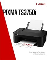 Canon PIXMA TS3750i Wireless Colour All-in-One Printer A4 Borderless Photos view 2