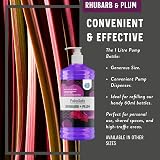 Palm Safe Rhubarb and Plum Hand Sanitiser 1 Litre Pump Bottle view 5