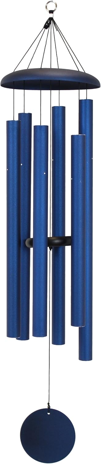 Corinthian Bells 50-inch Windchime, Midnight Blue : Garden & Outdoor