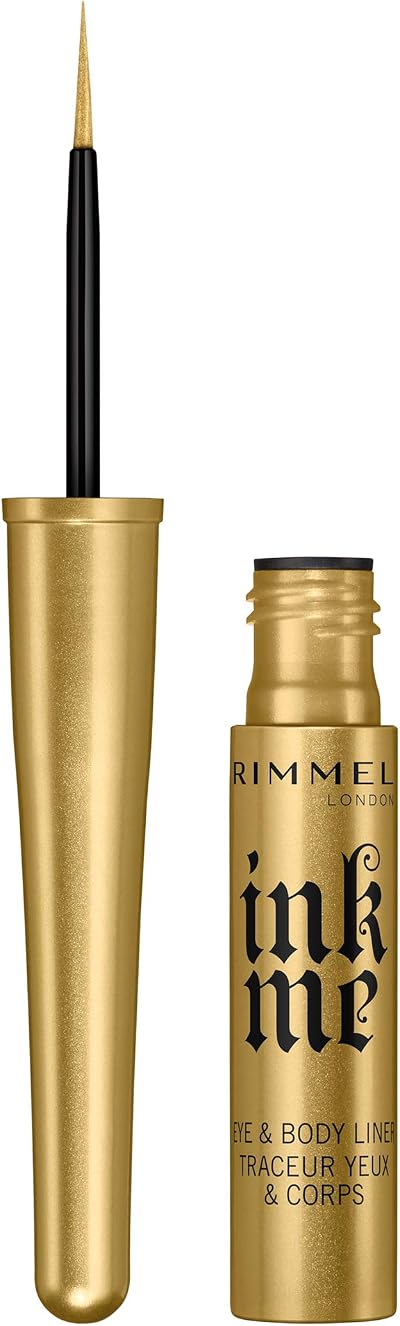 Rimmel London Ink Me Eye & Body Liner Golden Gang 3.5ml Felt Tip Long Wear