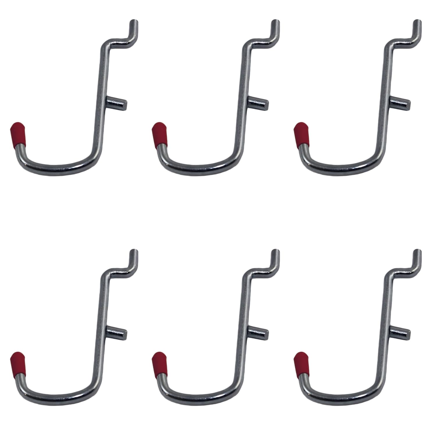 Pegboard Hooks 1 Inch 24 Pieces of Curved Pegboard Hooks Industrial
