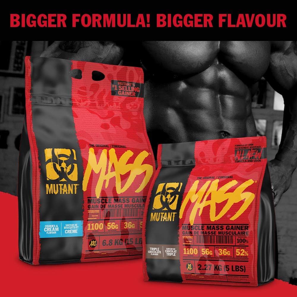 Mutant Mass 2.27kg Strawberry Banana, 2.27 kg (Pack of 1) - Image 3