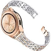 JOYOZY Women Girls Stylish Bands Compatible with Galaxy Watch 6/5/4/FE/7 40mm 44mm/Classic 42mm 43mm 46mm 47mm/Galaxy Watch Active 40mm/Active 2 40mm 44mm/Galaxy Watch 3 41mm/Garmin Vivoactive 3