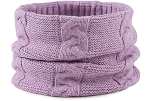 OMUKY Kids Scarf Knitted Neck Warmer infant Toddler Girls Boys Cold Weather Soft Scarves