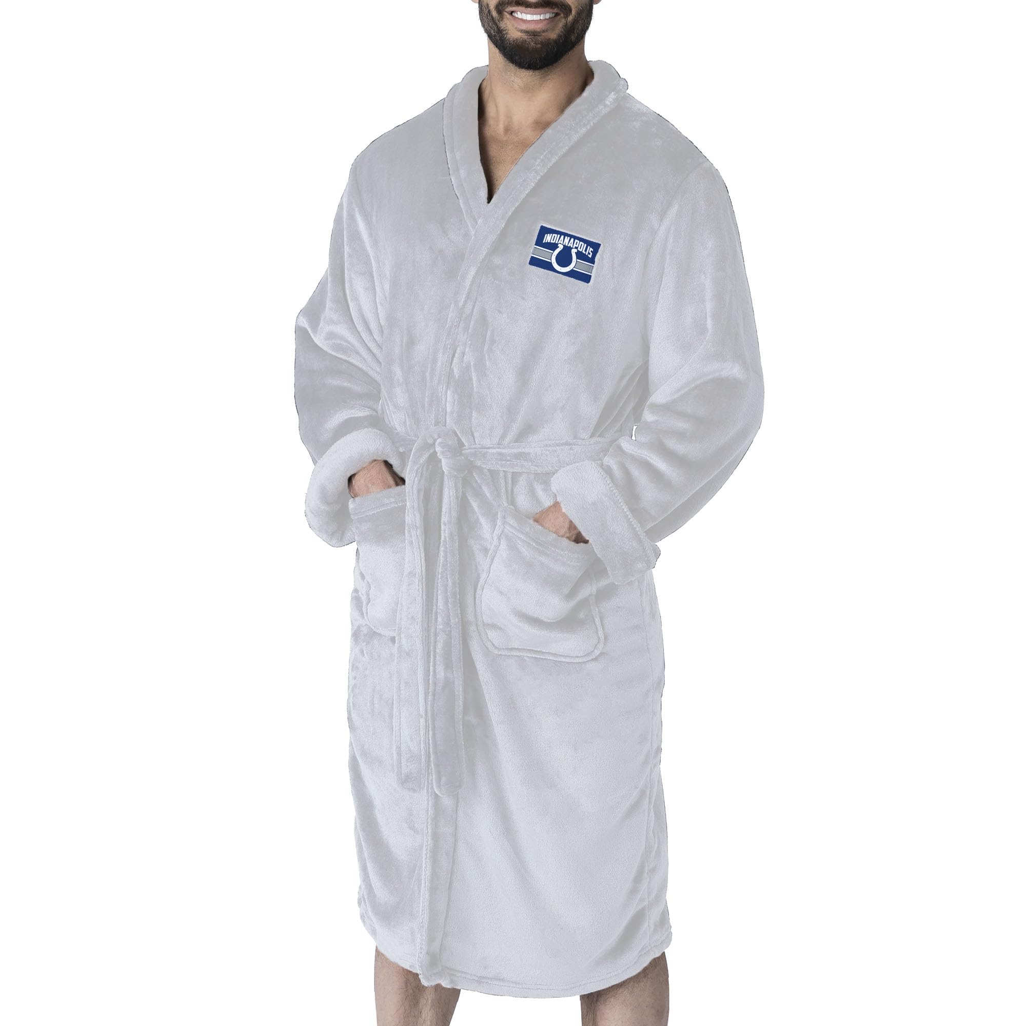 NFL Indianapolis Colts Rollout Silk Touch Robe with