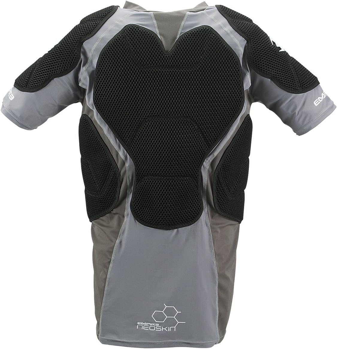 Empire Paintball Neoskin Chest Protector - Black/Grey - Small/Medium : Sports & Outdoors