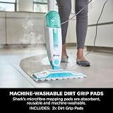Shark Steam Mop Lightweight Hard Floor Steam Cleaner 375ml 2 Washable Pads UK view 4