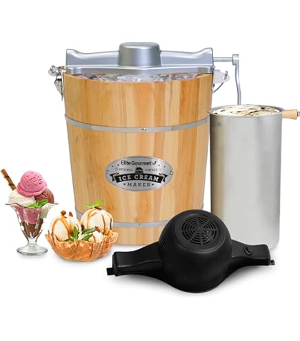 その他 AMERIHOME ICM6C 6-Quart Old Fashion Ice Cream Maker by AmeriHome Amazon.com: AMERIHOME ICM6C 6-Quart Old Fashion Ice Cream