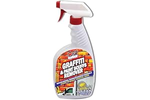 OIL EATER Pro Strength Cleaner for Graffiti, Paint Scuff, Overspray, Paint Spills, Permanent Markers - Brick Walls, Vehicles, Signs, Painted Walls & More
