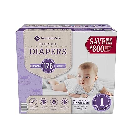 member's mark comfort care diapers