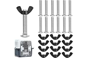 M6 Pet Carrier Fasteners Kennel Replacement Bolts for Plastic Cat Crate and Dog Crate Dog Kennel Accessories Cat Cage Carrier