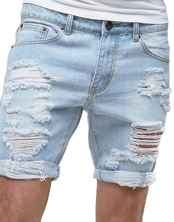 blue shorts denim
