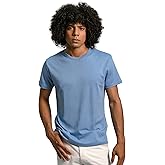 ayaecofashion Men's Organic Pima Cotton T-Shirt | Sky Blue/M