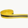 [NO ADHESIVE] Presco Woven Barricade Tape: 2 in. x 50 yds. (Yellow with Black stripe)