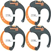 Cable Cuff PRO (4 Pack: 4x Large 3 Inch Diameter) Adjustable, Reusable, Cable Tie Replacements for Extension Cords or Electronics