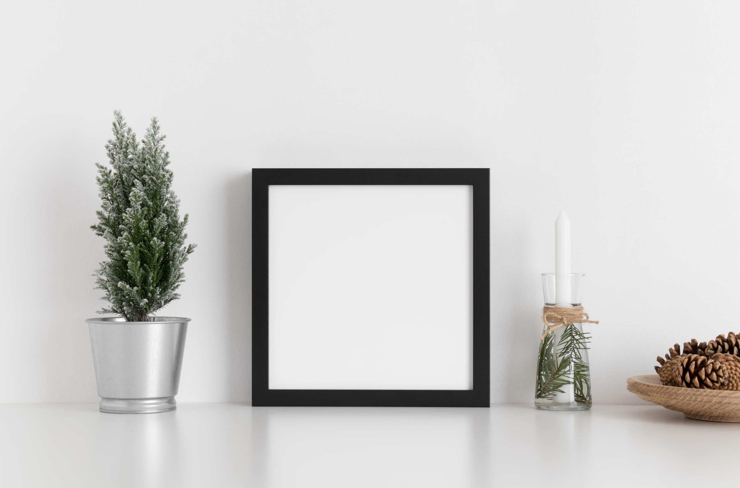 Thin A4 Black Frame | Thin Black Picture Frame A4 inch | A4 Black Frame | A4 Black Picture Frames with REAL GLASS | A4 Black Photo Frame | A4 Frame | A4 Frame