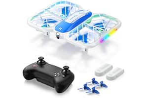 HOFMOC Mini Drone for Kids 8-15, Indoor Drones Gifts for Boys 8-12, Boys Toys Age 8-10, Beginner Drones with Propeller Protection, Throw to Go, Altitude Hold, 3D Flips and Headless Mode