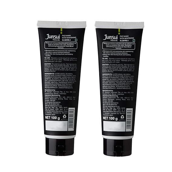 junsui face wash oil control