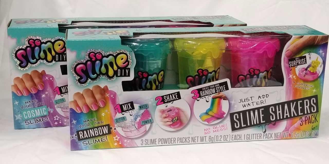So Slime DIY 3 Pack Rainbow Slime Shakers (SET OF 2)