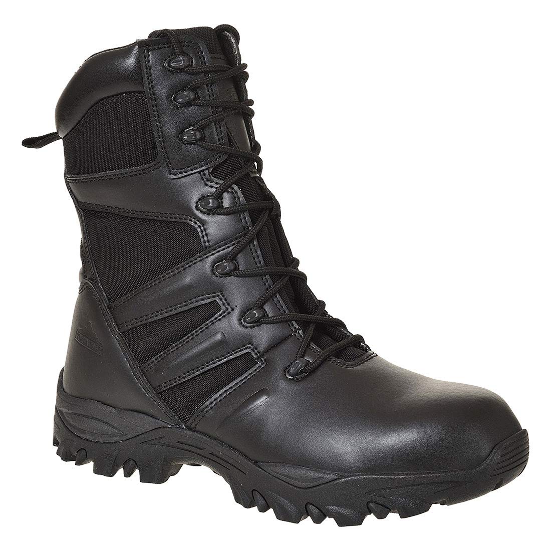 Portwest FW65BKR42 Steelite Taskforce Boot, S3 HRO, Regular, Size: 42/9, Black
