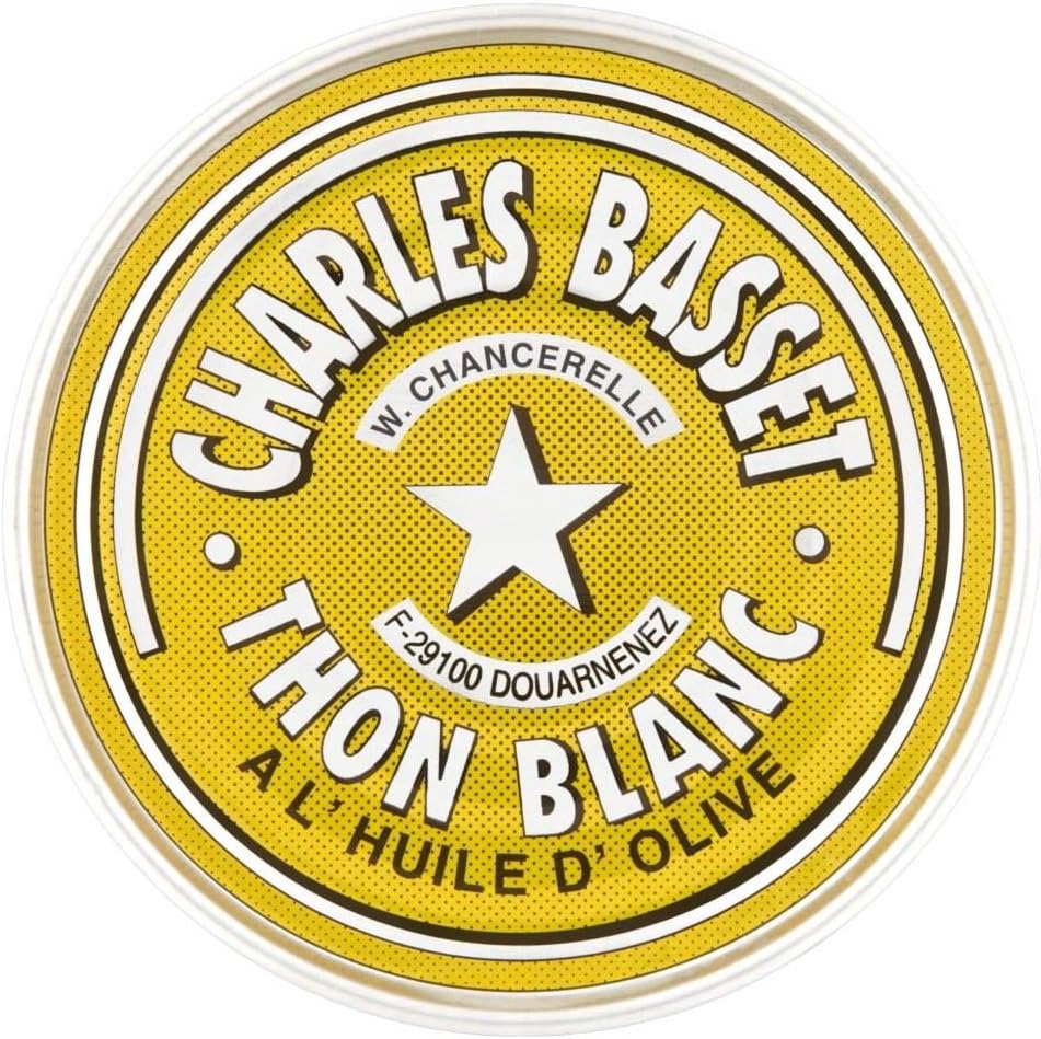 Charles Basset White Tuna in Olive Oil (160g) - Pack of 2