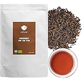 LAPALIDE 5.29 Oz Puerh Tea Loose Leaf, USDA Organic Pu erh Tea, Yunnan Puerh tea loose leaf Mellow and Rich, Pu'er Ancient Tree Leaves Using Dry Storage